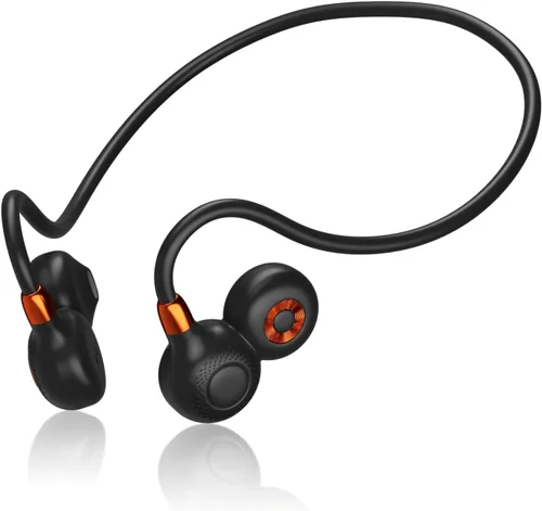 Ortizan Auriculares de oreja abierta, Bluetooth 5.3 inalámbricos de conducción de aire, auriculares deportivos, sonido premium, IPX6 impermeable,
