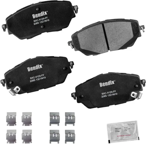 Miniatura 255 de Pastillas de freno delanteras cerámicas Bendix Priority1 CFC2302 para Hyundai Elantra 2021, Sonata 2022-2020, Kia K5 2023-2021