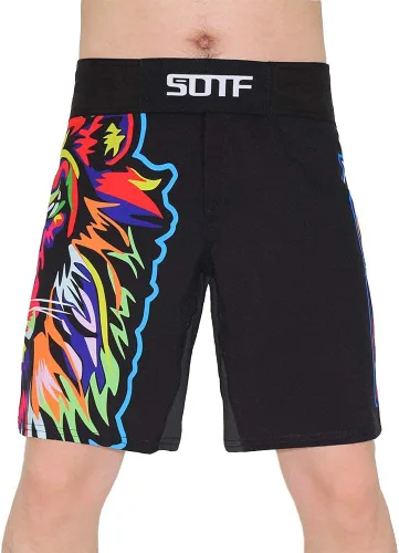 Miniatura 8 de SOTF Pantalones cortos transpirables para correr, MMA, boxeo, fitness, deportes