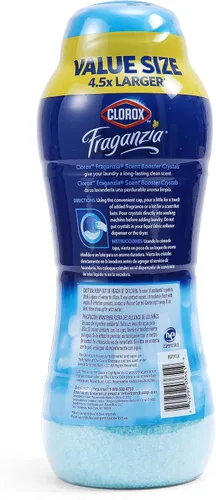 Miniatura 6 de Clorox Fraganzia - Cuentas potenciadoras de aroma para lavandería con cristales en aroma a lino - Cuentas perfumadas para lavado para ropa y sábanas