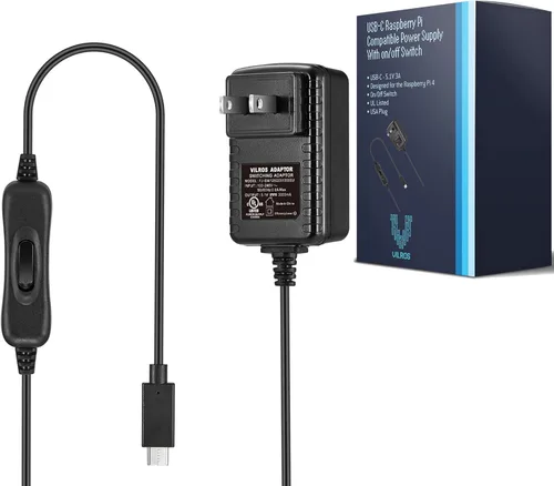 Miniatura 4 de Vilros Raspberry Pi 4 Kit de juegos retro de 4 GB con 2 controladores USB y funda estilo de juego, tarjeta micro SD de 64 GB, cable HDMI, fuente