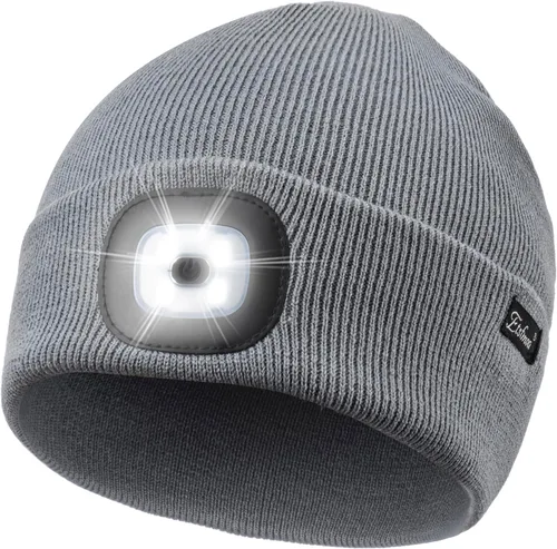 Miniatura 13 de Etsfmoa Gorro unisex con la luz, regalos para hombres, papá, padre, gorras recargables por USB