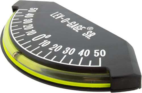 Miniatura 3 de Sun Company Lev-o-gage Sr. Marine - Clinómetro de ángulo de talón para barcos y embarcaciones marítimas Mide el ángulo de -50 a 50 grados