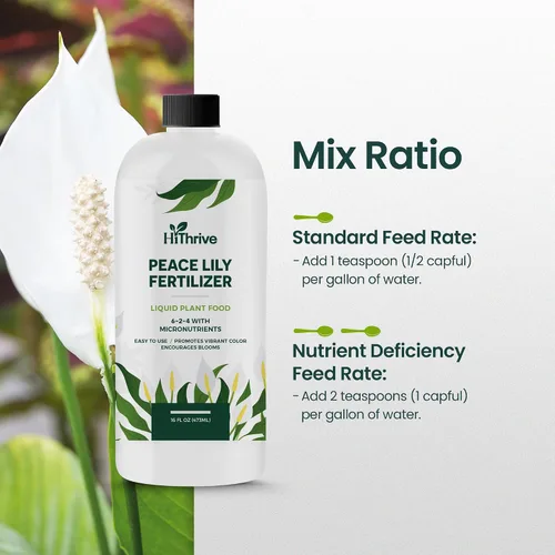 Miniatura 8 de Fertilizante líquido para plantas de lirio de la paz de 16oz - Produce 96 galones de fertilizante para lirio de la paz - Alimento líquido rico
