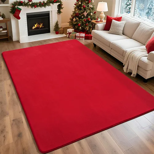 Miniatura 7 de Przemy Alfombras negras lavables para dormitorio, sala de estar, alfombra de pasillo de 2 x 6 pies, alfombra de interior de espuma viscoelástica