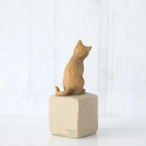 Miniatura 3 de Willow Tree Love My Cat (Ligero), Siempre conmigo, lleno de personalidad, un regalo para celebrar la adopción de una mascota para amantes