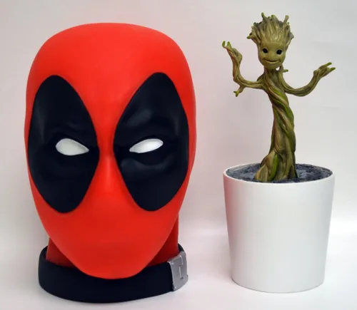 Miniatura 3 de Monogram Marvel Heroes: Banco figurado Baby Groot