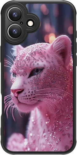 Miniatura 82 de FUNMIKO Funda para iPhone 16 Plus, carga inalámbrica y protección de grado militar, diseño floral moderno para mujeres y niñas, funda antideslizante