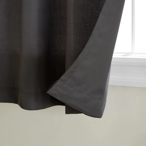 Miniatura 2 de Town & Country Basics Cabana - Cortinas pesadas para interiores y exteriores, opacidad de filtrado de luz con ojales en la parte superior, repelente