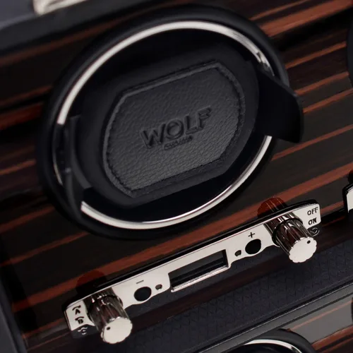 Miniatura 7 de WOLF Roadster - Aparato para mantener funcionando los relojes, para 6 relojes., Contemporáneo, Negro