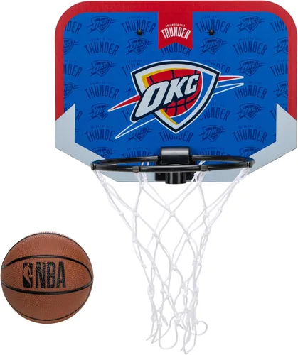 Miniatura 19 de Franklin Sports NBA Team - Aro de baloncesto sobre la puerta – Mini aro de baloncesto para niños con baloncesto – Aro de baloncesto para fanáticos