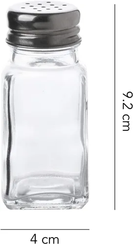Miniatura 4 de WHOLE HOUSEWARES Juego de saleros y pimenteros de acero inoxidable Paquete de 6 piezas Lo mejor para la cocina del hogar, restaurantes y catering