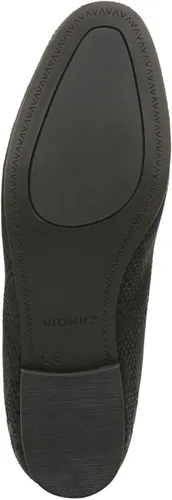 Miniatura 3 de Vionic Willa - Zapatos planos sin cordones para mujer, Negro Met Snake