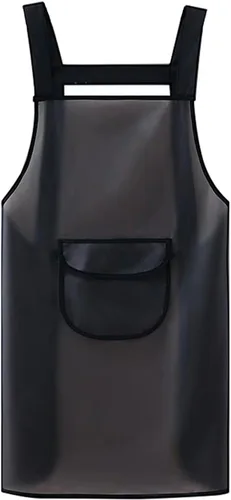 Delantal de cocina impermeable y a prueba de aceite, ligero, de secado rápido, delantal de carnicero unisex para picnics