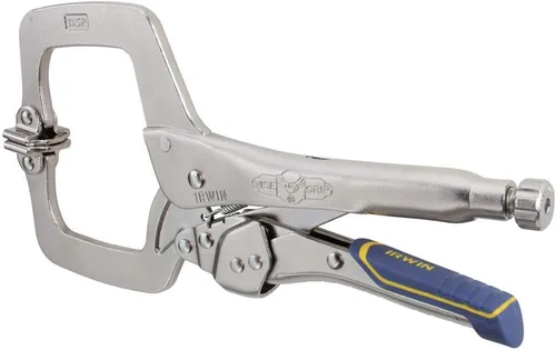 Miniatura 3 de IRWIN VISE-GRIP - Alicates de soldadura, liberación rápida, abrazadera en C con almohadillas giratorias, 11 pulgadas (IRHT82586)