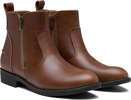 Miniatura 7 de Jeossy Botines 9008 para mujer, con cremallera, casuales, para otoño, para mujer