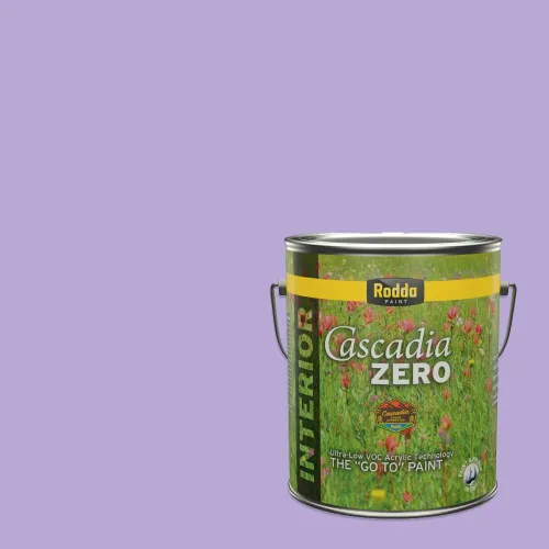 Miniatura 25 de Rodda Paint CASCADIA ZERO - Pintura e imprimación semibrillante para interiores en uno, 1 galón, azul huevo huevo azul