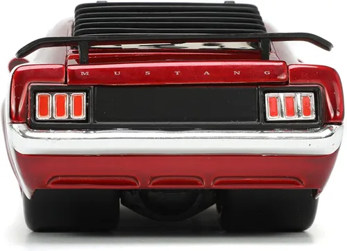 Miniatura 5 de Jada Big Time Muscle 1:24 1970 Ford Mustang Boss 429 - Auto fundido a presión, color rojo caramelo, juguetes para niños y adultos