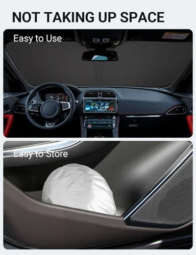 Miniatura 542 de Proadsy Parasol plegable para parabrisas delantero 2026, ajuste personalizado, accesorios para CRV SUV LX EX EX-L EX-L Navi Touring 2017-2022