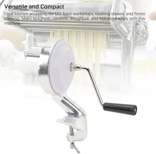 Miniatura 4 de Buachois Cavatelli Máquina para hacer pasta, manivela original italiana para hacer pasta, máquina para hacer pasta de ñoquis para cocina italiana