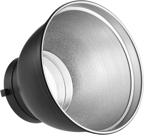 Miniatura 2 de Andoer Lámpara de difusor plano reflector estándar de 7 pulgadas con rejilla de panal de 60° para montaje Bowens para Flash Studio Strobe Speedlite