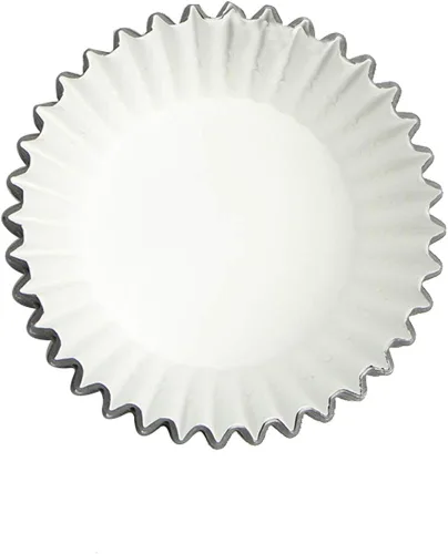 Miniatura 5 de Forros para cupcakes de papel de aluminio negro, 100 tazas de papel metálico para hornear para fiestas de cumpleaños, bodas o baby showers