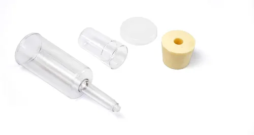 Miniatura 3 de 3 piezas Airlock y perforado # 6 tapón de fermentación cerveza fabricación de vino Kombucha se adapta a jarras de galón
