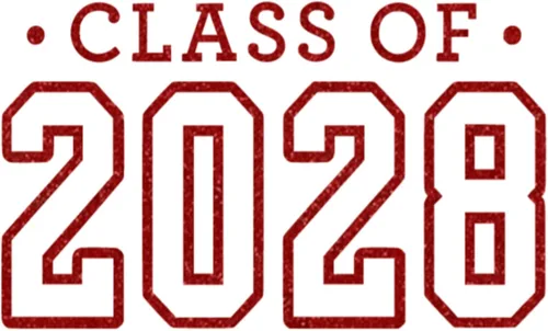 Miniatura 31 de Class of 2028 Iron On Decal, Senior Class Shirt Patch, Heat Transfer, HTV Graphic Tshirt Sticker, DIY Crafts, Pick Size Color, Iron-On Almost Gold