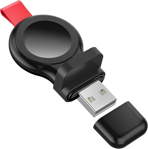 i.VALUX Cargador de viaje para Apple Watch, portátil, inalámbrico, USB, iWatch, carga magnética, para Apple Watch Series 11, 10, 9, 8, UItra, 7, 6,