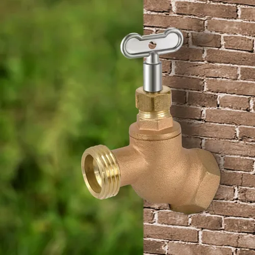 Miniatura 6 de Enhon - Llave de agua de paso de 5/16 pulgadas compatible con Danco 80132, llave de espiga de agua, mango de grifo exterior de broca cuadrada se