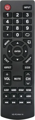 Miniatura 2 de Nuevo NS-RC4NA-14 Traje de control remoto para Insignia LED TV NS-55D440NA14 NS-46E440NA14 NS-50E440NA14 NS-50L440NA14 NS-37D20SNA14 NS-39D40SNA14