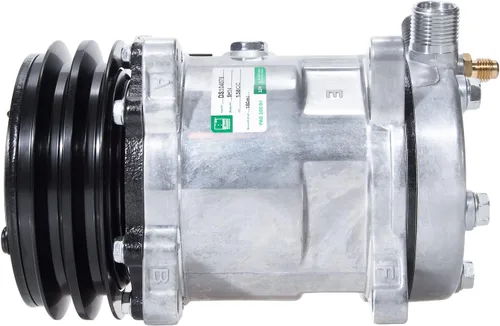 Miniatura 3 de GREEN Compresor universal A/C con 2PK embrague SD508 Estilo 5H14 R134A V Cinturón - Línea Premium