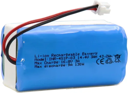 KBT - Batería de repuesto para aspiradora de 14.4 V, 3000 mAh, gran capacidad, compatible con Shark Ion R75, R85, RV850, S87, AV752, AV751, RV761,