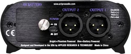 Miniatura 4 de ART DualXDirect Dual Professional Active Direct Box