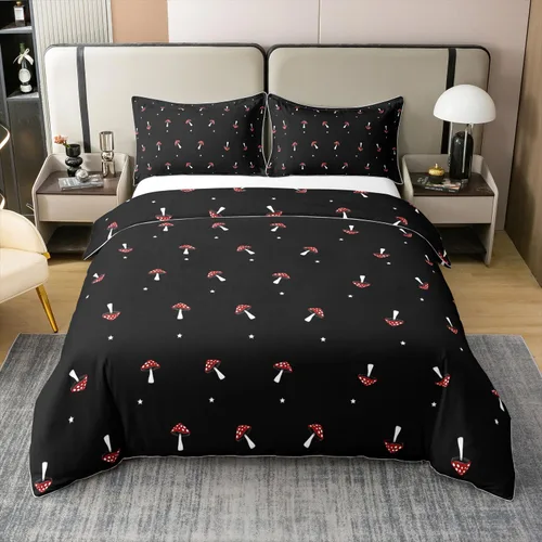 Miniatura 8 de Funda de edredón de pingüino de algodón puro completa kawaii funda de edredón de pingüino antártico juego de ropa de cama de animales para niños