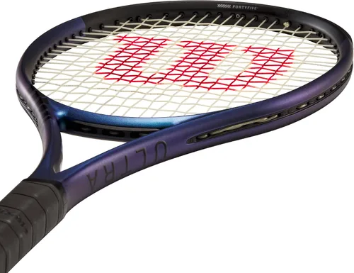 Miniatura 7 de Wilson Ultra 100 v4.0 - Raquetas de tenis de rendimiento, encordadas con Sensation 16 Natural a tensión media