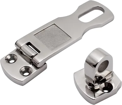Miniatura 4 de SHENGHUISS Boat Door Lock Latch Anti-Rattle Lockable Hold Down Clamp Latch Marine Grade 316 Stainless Steel with Screws