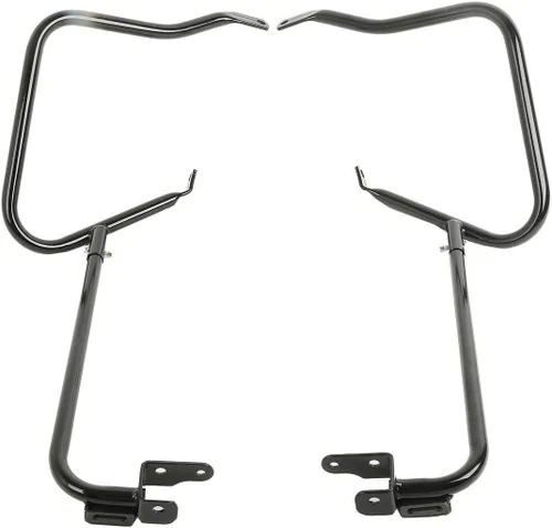 Miniatura 7 de TCT-MOTORPARTS Soporte de alforja para Harley Road King FLHR Street Glide FLHX Special FLHXS Ultra Limited FLHTK CVO FLHTKSE 2014-2024 Negro