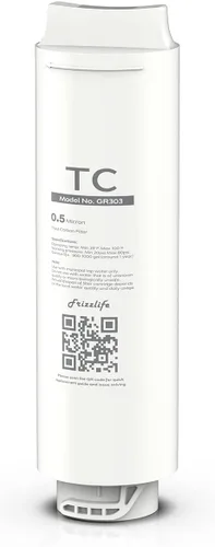 Frizzlife Cartucho de filtro de repuesto GR303 (TC) para filtro de agua de ultrafiltración GX99
