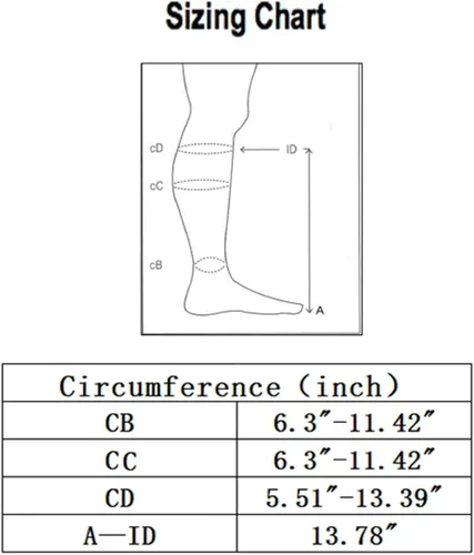 Miniatura 6 de Leotruny 3 pares de calcetines de algodón opacos hasta la rodilla para mujer