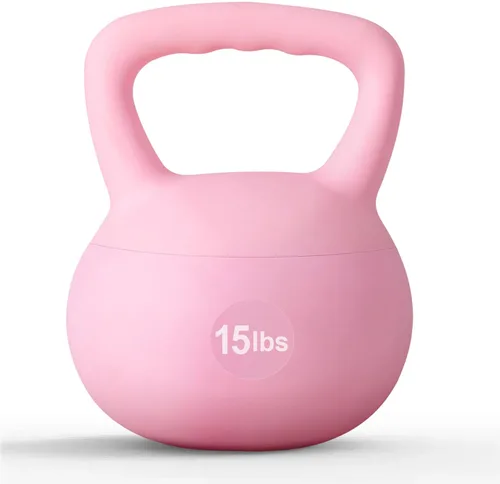 Miniatura 13 de DlandHome Pesas rusas para entrenamiento de fuerza, ideal para entrenamiento de cuerpo completo y entrenamiento de fuerza, mango de fácil agarre