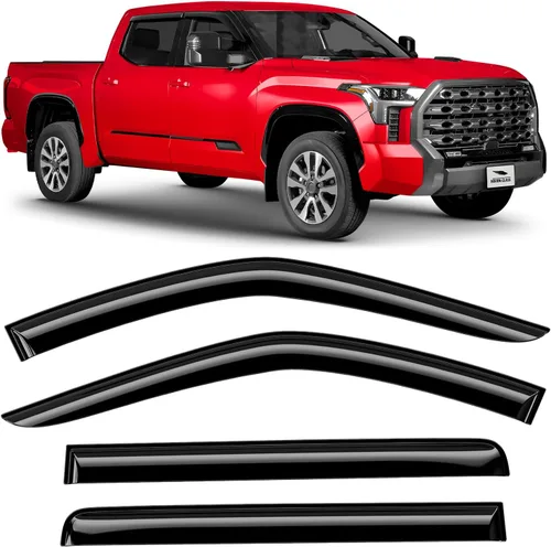 Miniatura 12 de Voron Glass - Protectores de lluvia extra duraderos con cinta adhesiva para Toyota Camry 2025-2026 Sedán, deflectores de ventana, viseras