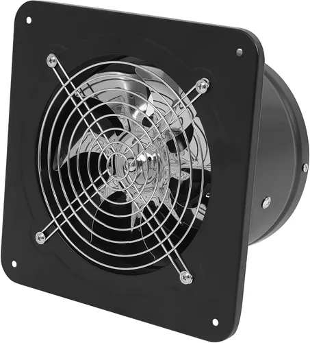 Miniatura 16 de DNYSYSJ Extractor de pared de 10 pulgadas, 50 W, 735 CFM, 1450 RPM, alto flujo de aire de bajo ruido, a prueba de explosiones, ventilador axial