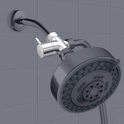 Miniatura 2 de Válvula desviadora de cabezal de ducha G1/2 pulgadas, válvula desviadora de brazo de ducha de latón macizo para cabezal de ducha de mano y cabezal