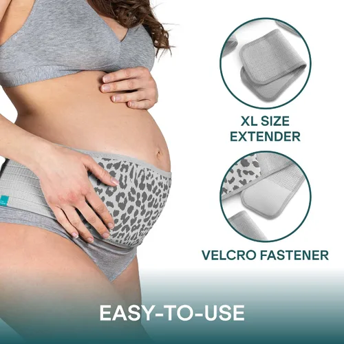 Miniatura 3 de Koala Babycare Bandas para el vientre para mujeres embarazadas, talla única, banda para el vientre para embarazo, dolor pélvico, soporte de cintura