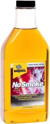 Miniatura 9 de Bardahl 2117 NoSmoke + StopLeak - Aditivo de aceite de motor - Tratamiento para quemar aceite y humo de escape excesivo - Sellador de fugas