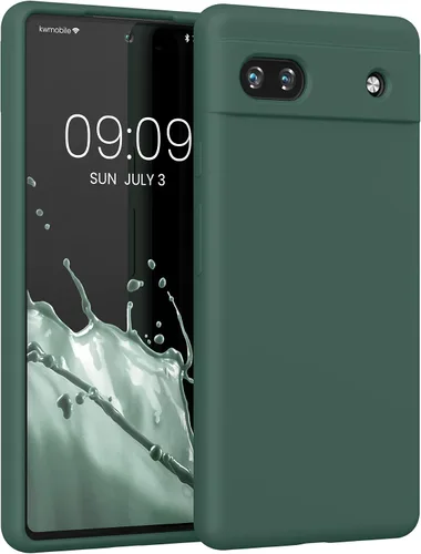 Miniatura 231 de kwmobile Funda Compatible con Google Pixel 6 Pro - Funda de teléfono de silicona TPU con acabado suave - Azul Arrecife