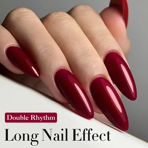 Miniatura 6 de Double Rhythm 15ml de esmalte de uñas en gel, color puro, mismo color, misma botella, esmalte de uñas de remoción para arte de manicura en salón