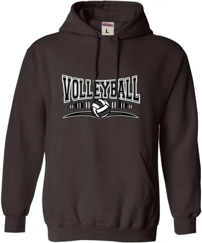 Miniatura 23 de Go All Out Sudadera con capucha para hombre y mujer con diseño fresco de voleibol
