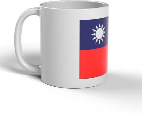 Miniatura 2 de Taza de café con la bandera de Taiwán